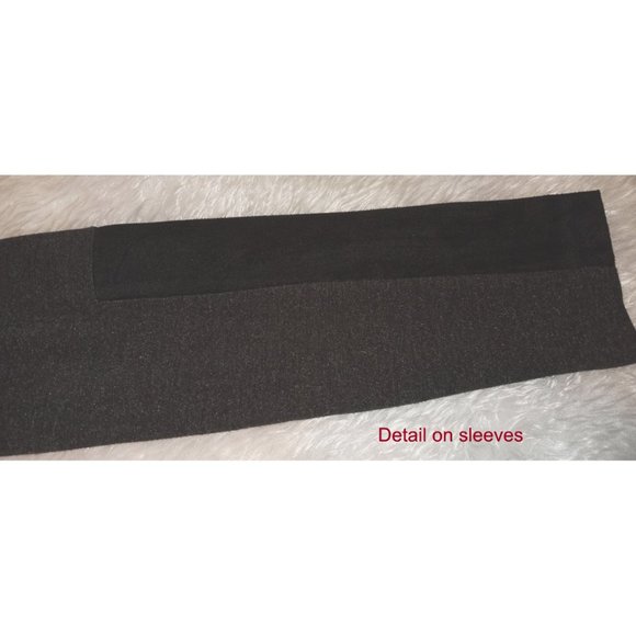 NYDJ Not Your Daughters Jeans Shaping Slimming Black Dress Faux Suede Panels 6 - Picture 8 of 10